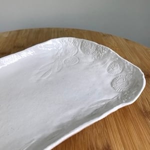 Image of Australian Lace Plate - retangular serving plate (15113)