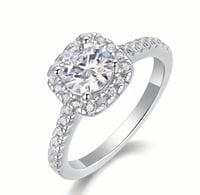 Image 3 of Moissanite Engagement Ring 