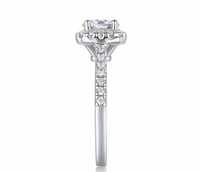 Image 4 of Moissanite Engagement Ring 