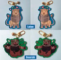 Zoo Meshi Keychains