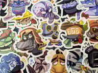 Image 1 of Mix N' Match Corporate Clash Stickers