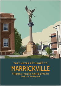 Print A2 Marrickville Memorial by Domenic Bartolo