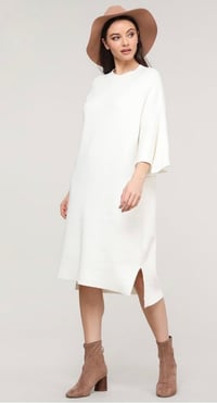 Cream Sweater Dress
