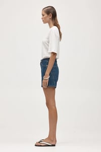 Image 2 of marle curve seam jean short