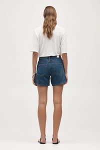 Image 3 of marle curve seam jean short