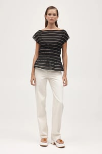 Image 2 of marle Aida top stripe 