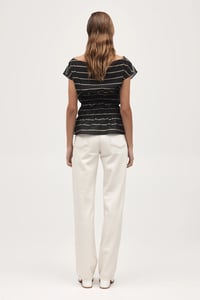 Image 4 of marle Aida top stripe 