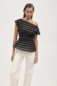 Image 1 of marle Aida top stripe 