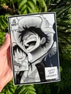 Luffy laughing 