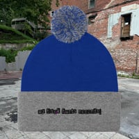 Image 2 of MBHR Pom-Pom Beanie (Black Logo)