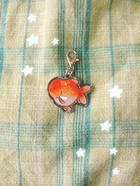 Image 1 of goldfish charm