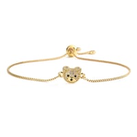 Image 2 of 18K Gold Plated Teddy Bracelet