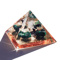 Image 1 of Large:  Elk - Congolese Malachite - 6