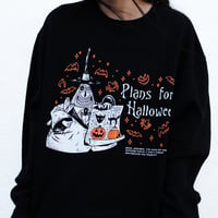 Image 2 of Halloween Plans Crewneck Sweater