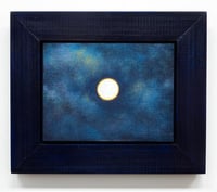Blue Corduroy Moon