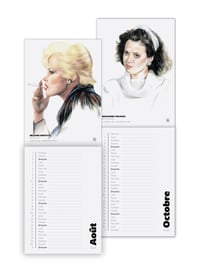Image 2 of "Actrices" Calendar 2025