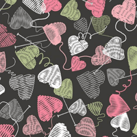 Image 11 of WOOL EWE BE MINE 42 pc 10" Square Pack by Maria Kalinowski of Kanvas Studios for Benartex Inc.