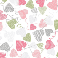 Image 12 of WOOL EWE BE MINE 42 pc 10" Square Pack by Maria Kalinowski of Kanvas Studios for Benartex Inc.