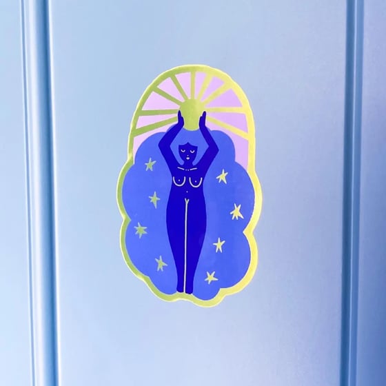 Image of Sun Goddess Sticker