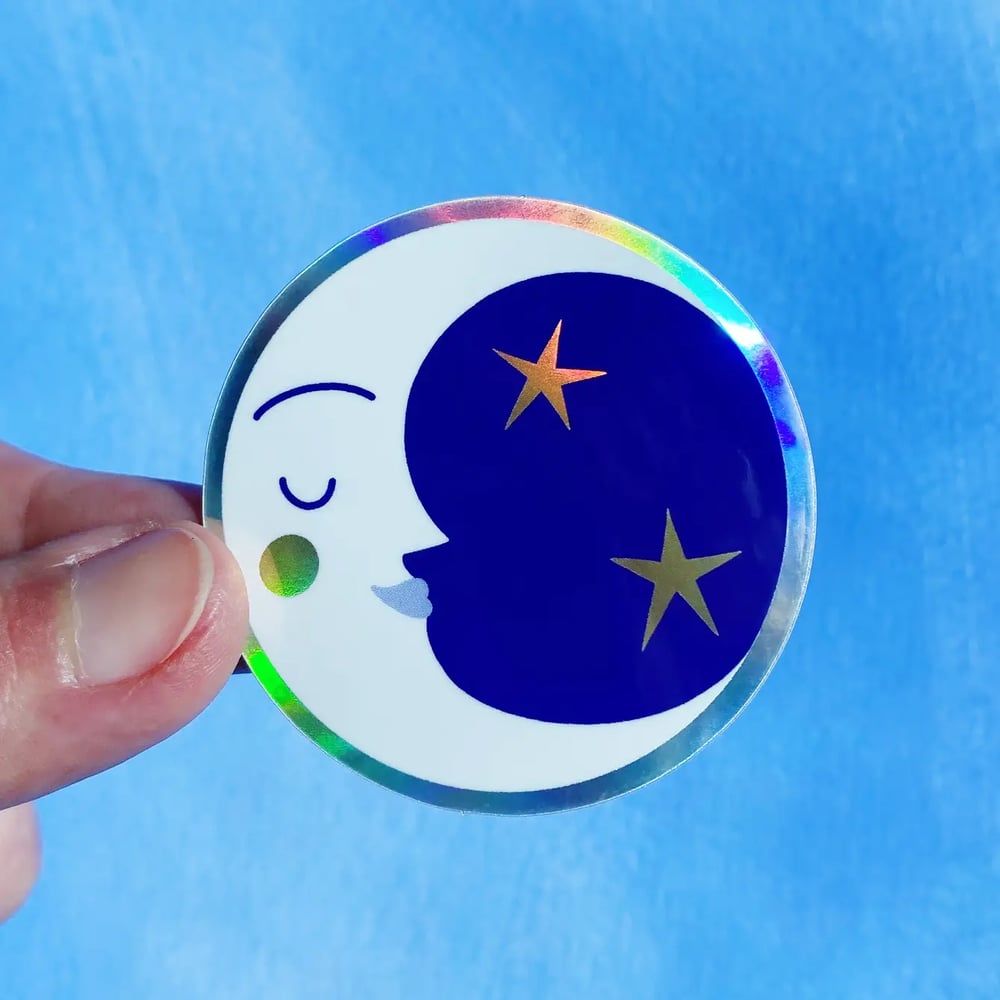 Image of Crescent Moon Sticker