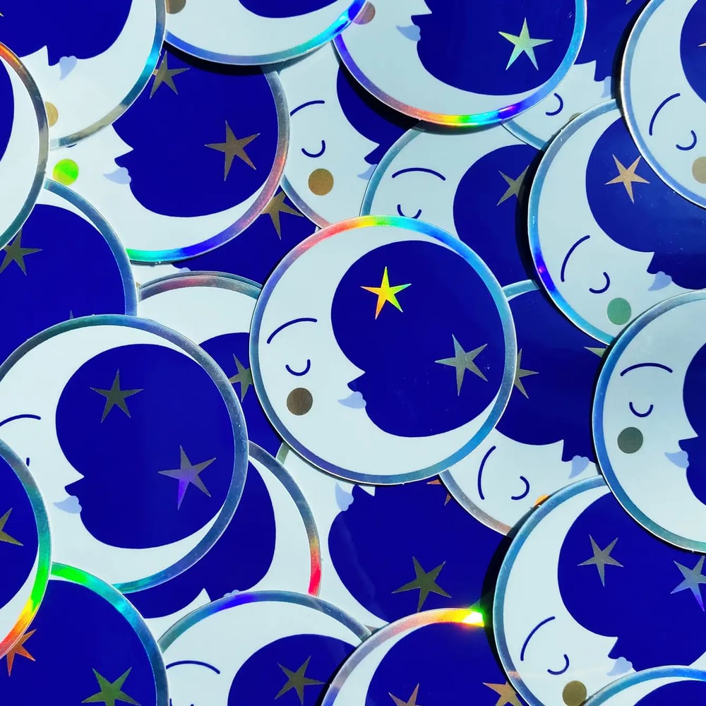 Image of Crescent Moon Sticker