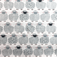 Image 4 of WOOL EWE BE MINE 42 pc 10" Square Pack by Maria Kalinowski of Kanvas Studios for Benartex Inc.