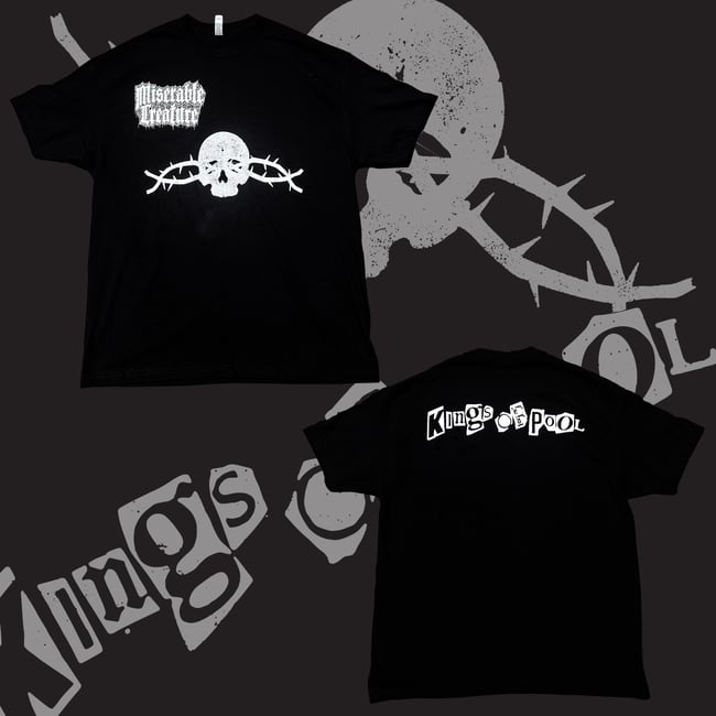 KINGS OF POOL TEE - BLACK