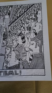 Image 2 of ORIGINAL DRAWING - TOOTALVOETBAL!