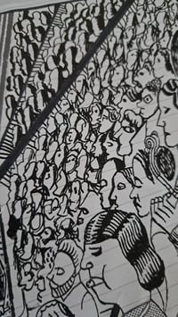 Image 5 of ORIGINAL DRAWING - TOOTALVOETBAL!