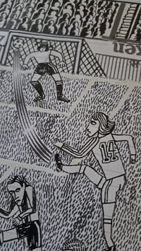 Image 7 of ORIGINAL DRAWING - TOOTALVOETBAL!