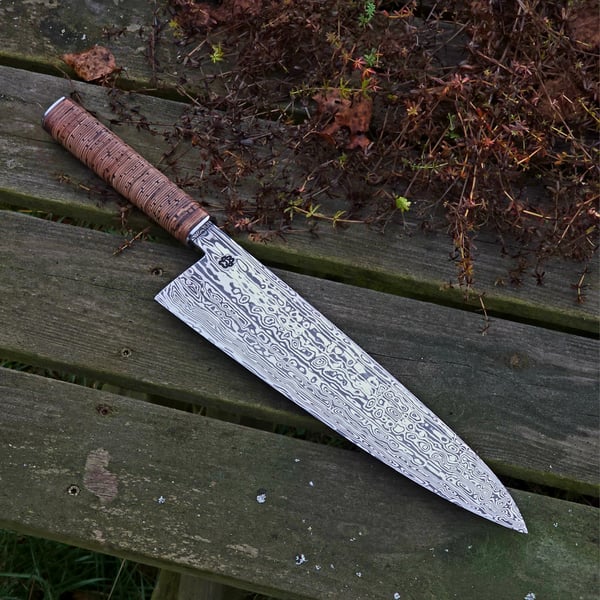 Image of 270 Bluetongue/Birchbark gyuto DCI-online 2025