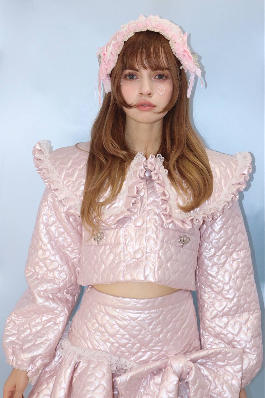 Image of Pink Cherub Coat