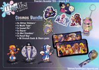 Image 1 of COSMOS (Merch Bundle) | Splatoon Tarot Project PREORDER