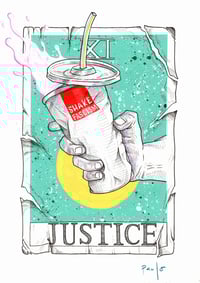 Image 2 of Shake fascism- Print available in A5 or A4 