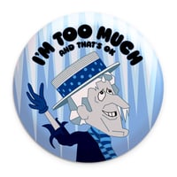 Snow Miser Button/ Magnet