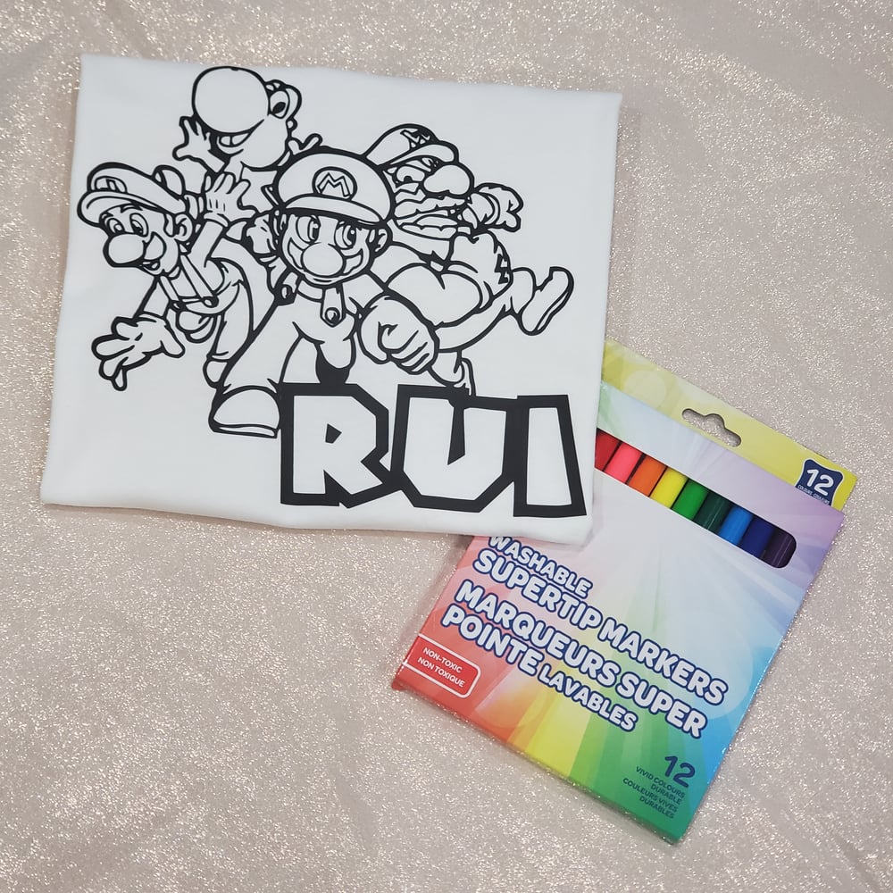 Image of Personalized Colour My Shirts