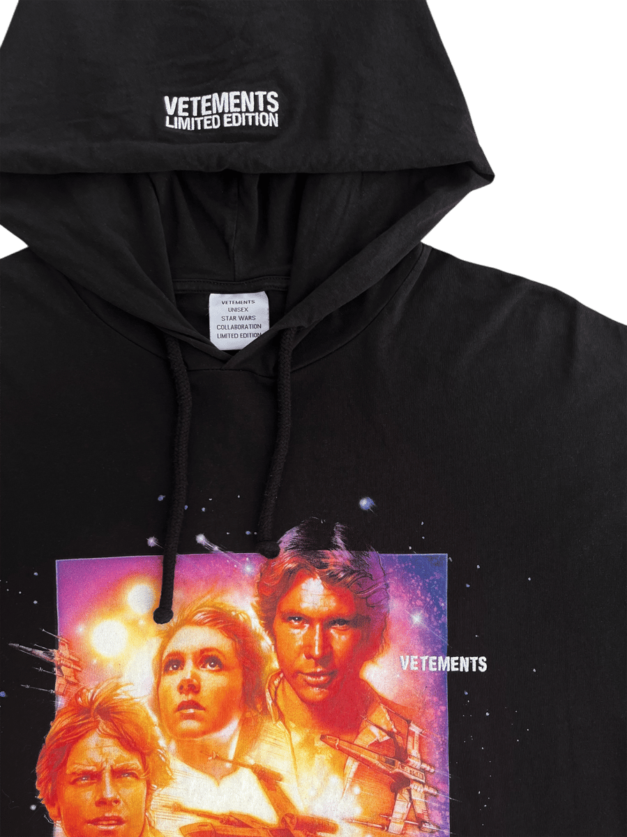 19 Vetements x Star Wars Hooded Longsleeve - L | neverlandsupply