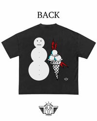 Image 2 of Oversized Cropped 'So Icy' Shirt