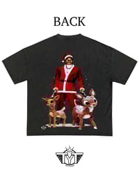 Image 2 of Oversized Cropped 'X-Mas'' Shirt