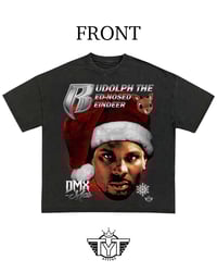 Image 1 of Oversized Cropped 'X-Mas'' Shirt