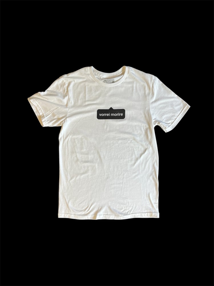 Image of CANOVA | T SHIRT VORREI MORIRE