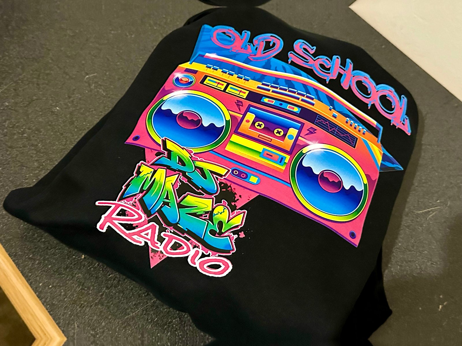 Old School Boom Box Shirt | DJMazeRadio