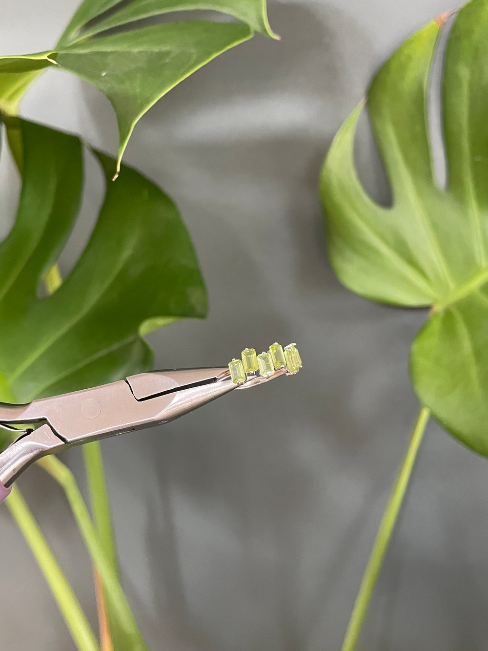 ethereal green crystal rings!