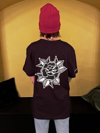 Image 1 of Rose T-shirt black