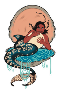 Image 2 of Mermay's Pearl Sticker