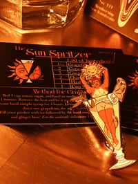 Image 3 of The Sun Spritzer Enamel Pin