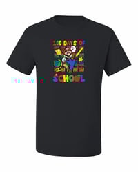 100 Days of School Mario Shirt 3