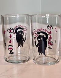 Set of 2 -5oz The Ghost Army Wine Project “ Piccolo” glass