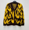 Yellow flame cardigan 