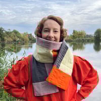 Image 4 of Collage scarf (Was £100 now £80)